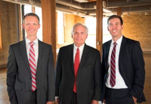 Photo of Peter W. Zuger, Ronald H. McLean and Kasey D. McNary